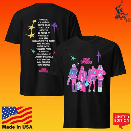 Neonrated I Love Boosters Velvet Gang T-shirt