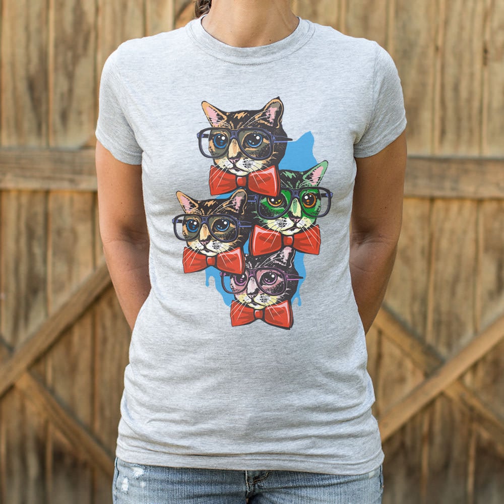 Nerd Cat Full Color