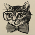 Nerd Cat Graphic