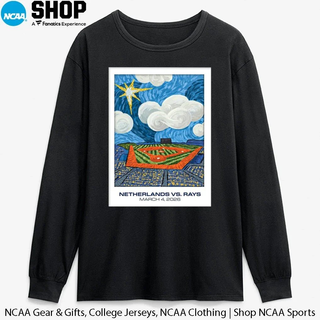 Netherlands vs Tampa Bay Rays March 4 2026 International Exhibit T-Shirt