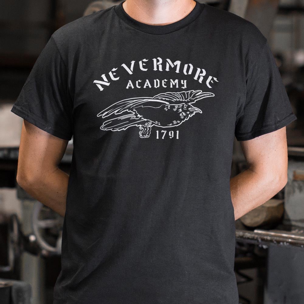 Nevermore Academy Raven Crest 1791