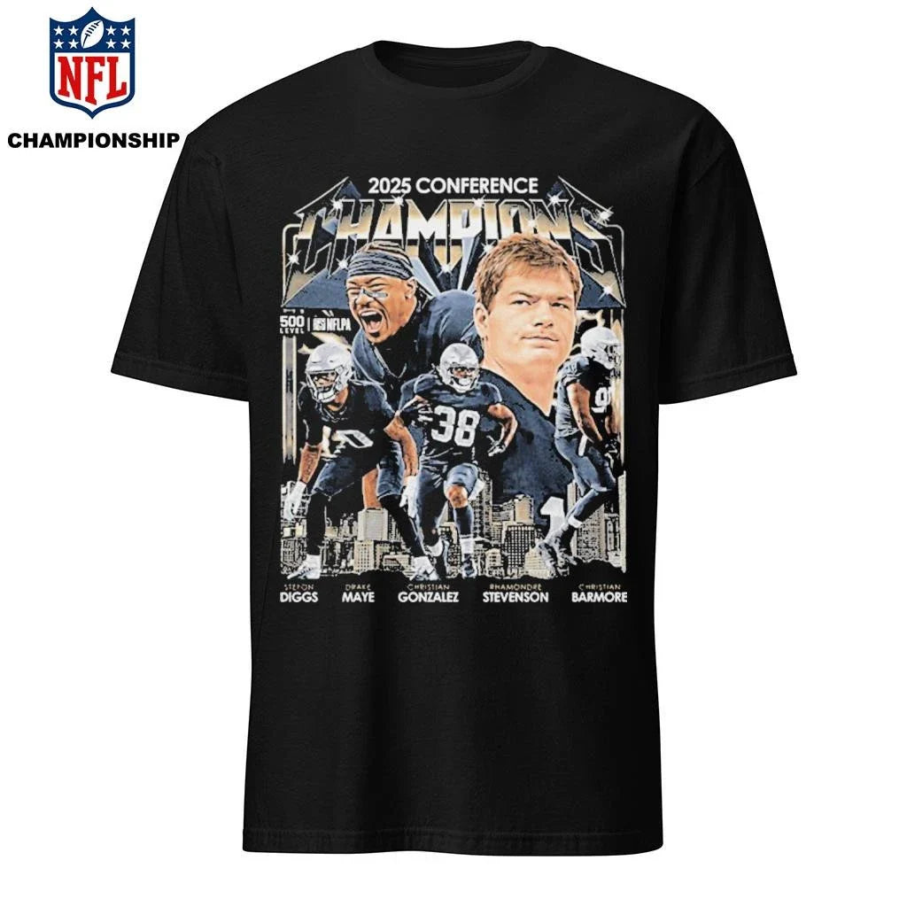 New England Football 2025 Conference Champions Shirt