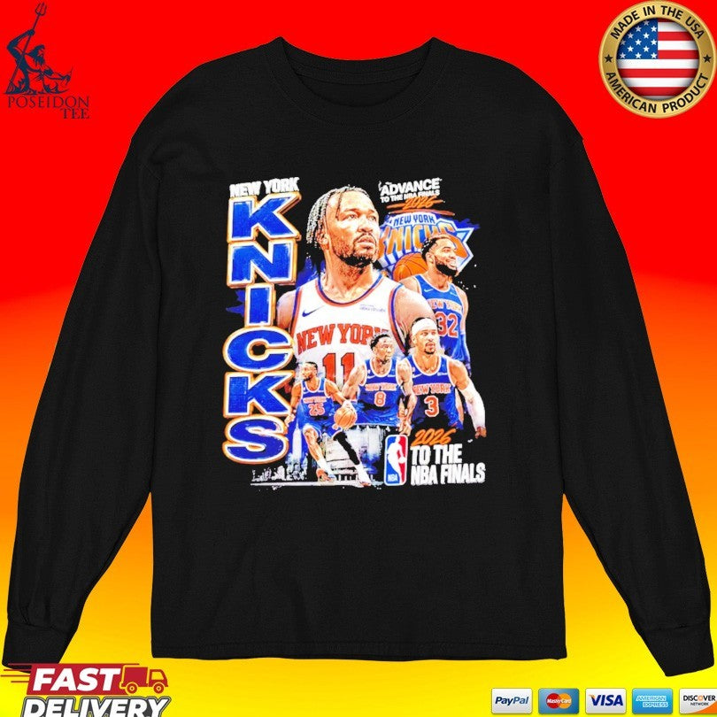 New York Knicks 2026 Advance To The Nba Finals T-shirt