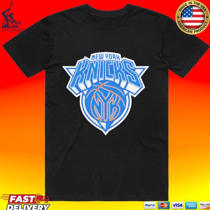 New York Knicks 2026 Blue Logo T-shirt