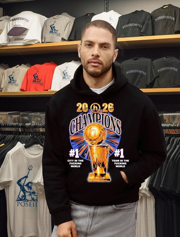 New York Knicks 2026 Champions Trophy #1 Team In The Fucking World T-shirt