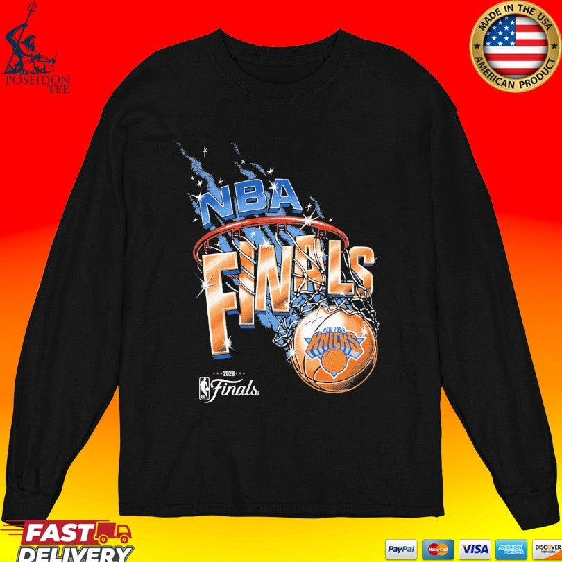 New York Knicks 2026 Finals Hoop T-shirt
