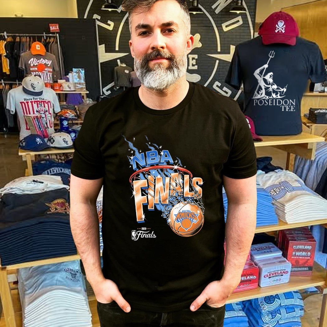 New York Knicks 2026 Finals Hoop T-shirt