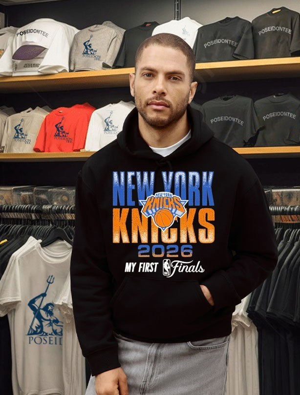 New York Knicks 2026 My First Finals Onesie T-shirt