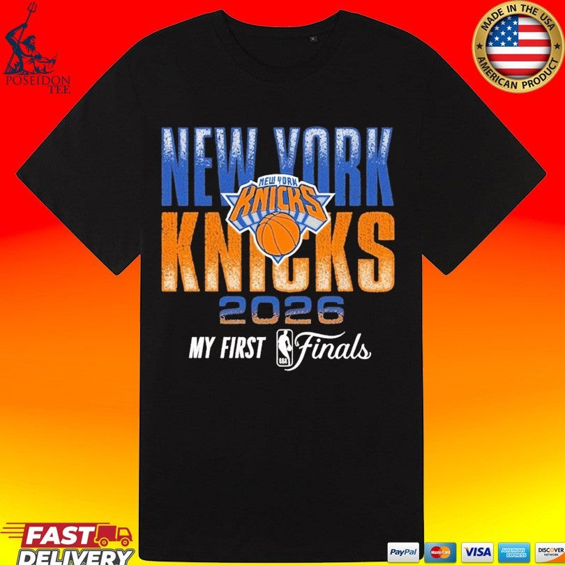 New York Knicks 2026 My First Finals Onesie T-shirt