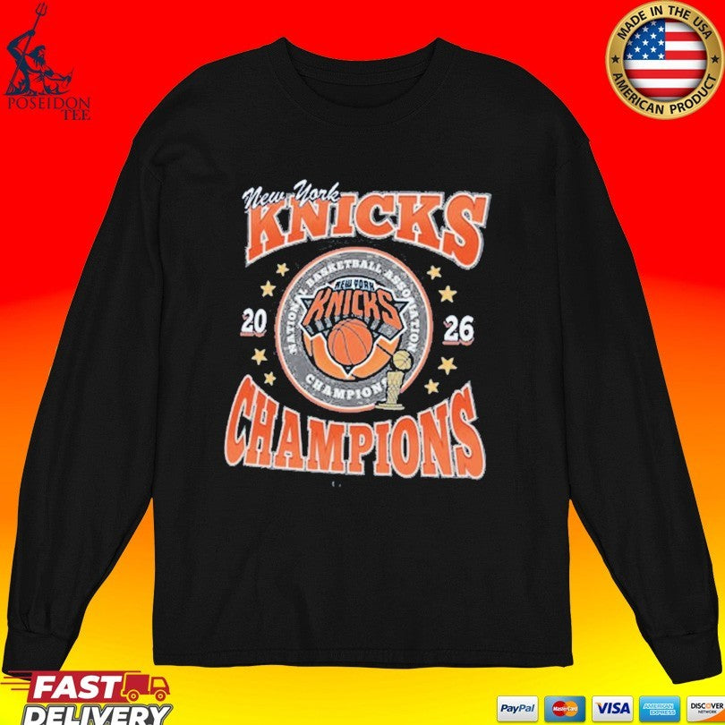New York Knicks 2026 Nba Champions ’47 Women’s Frankie T-shirt