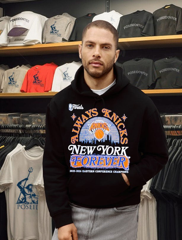 New York Knicks 2026 NBA Eastern Conference Champions Hometown T-shirt