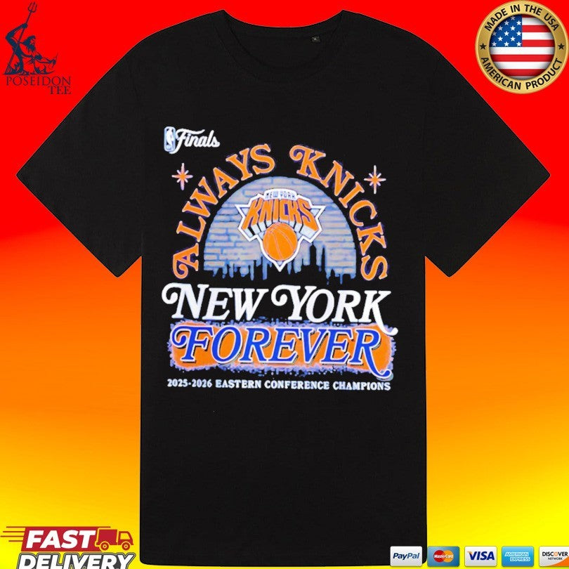 New York Knicks 2026 NBA Eastern Conference Champions Hometown T-shirt