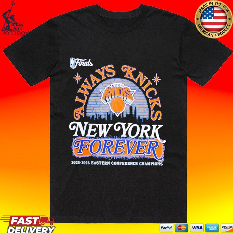 New York Knicks 2026 NBA Eastern Conference Champions Hometown T-shirt