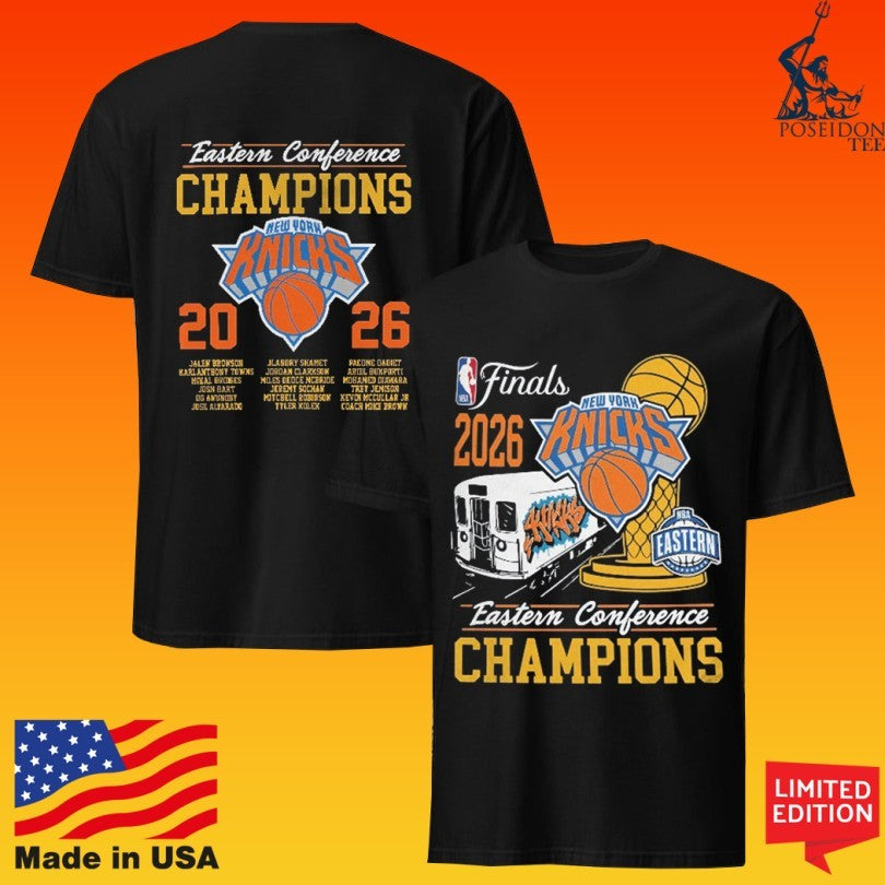 New York Knicks Finals 2026 Eastern Conference Champions T-shirt