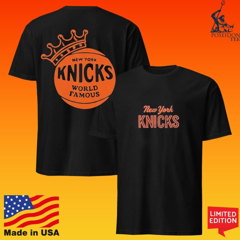 New York Knicks World Famous Sunwashed Regenerative T-shirt