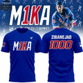 New York Rangers M1KA Night Mika Zibanejad 1000 NHL Games 2026 Shirt