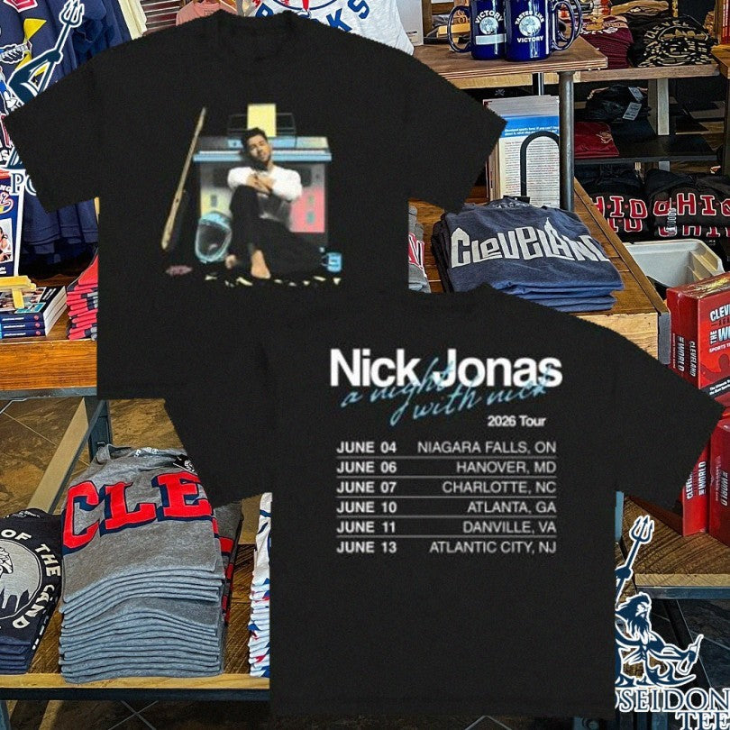 Nick Jonas A Night With Nick Tour T-shirt