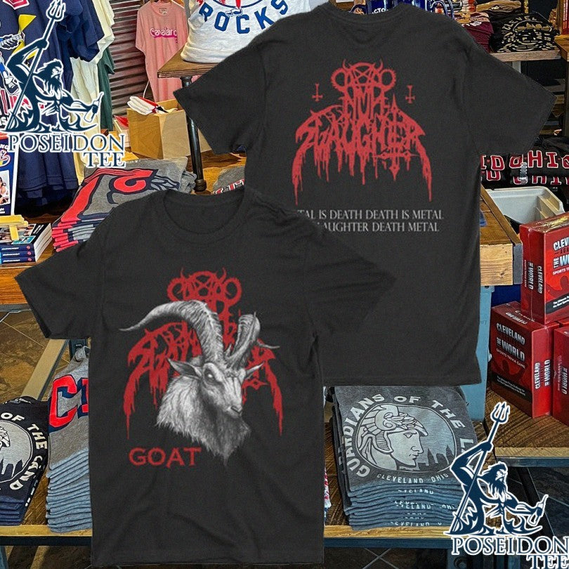 Night Shift Nunslaughter Goat T-shirt