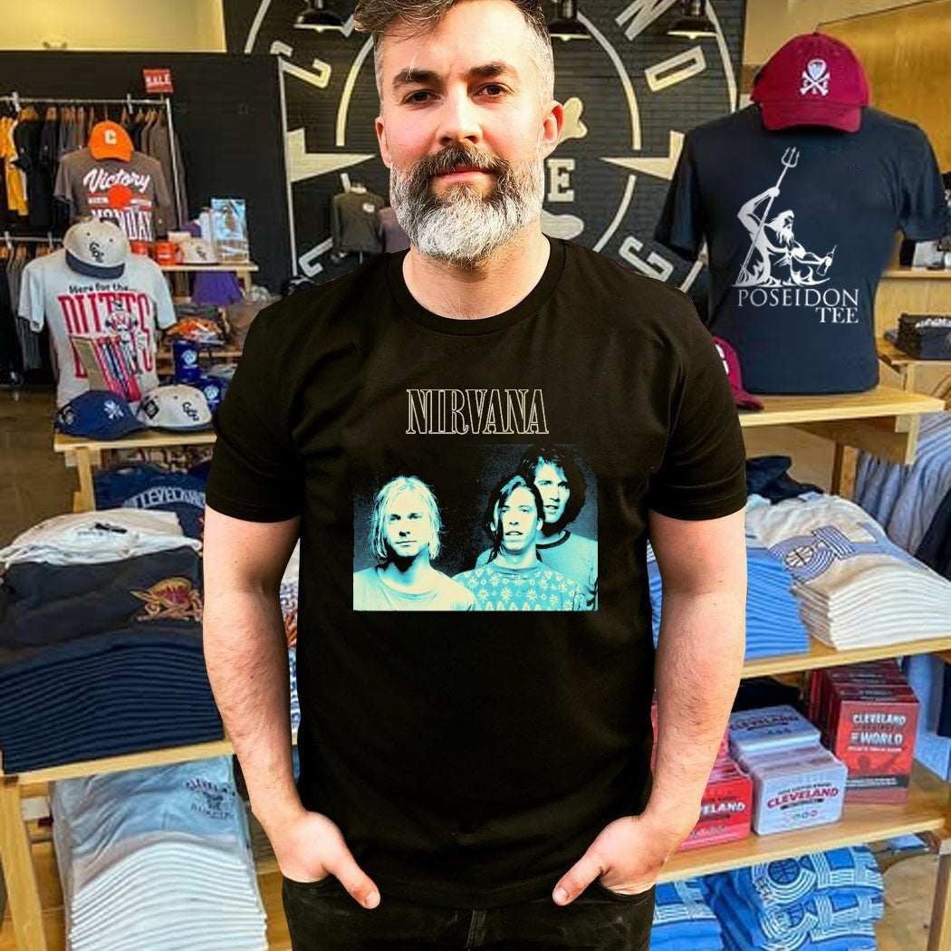 Nirvana Erode Indigo T-shirt