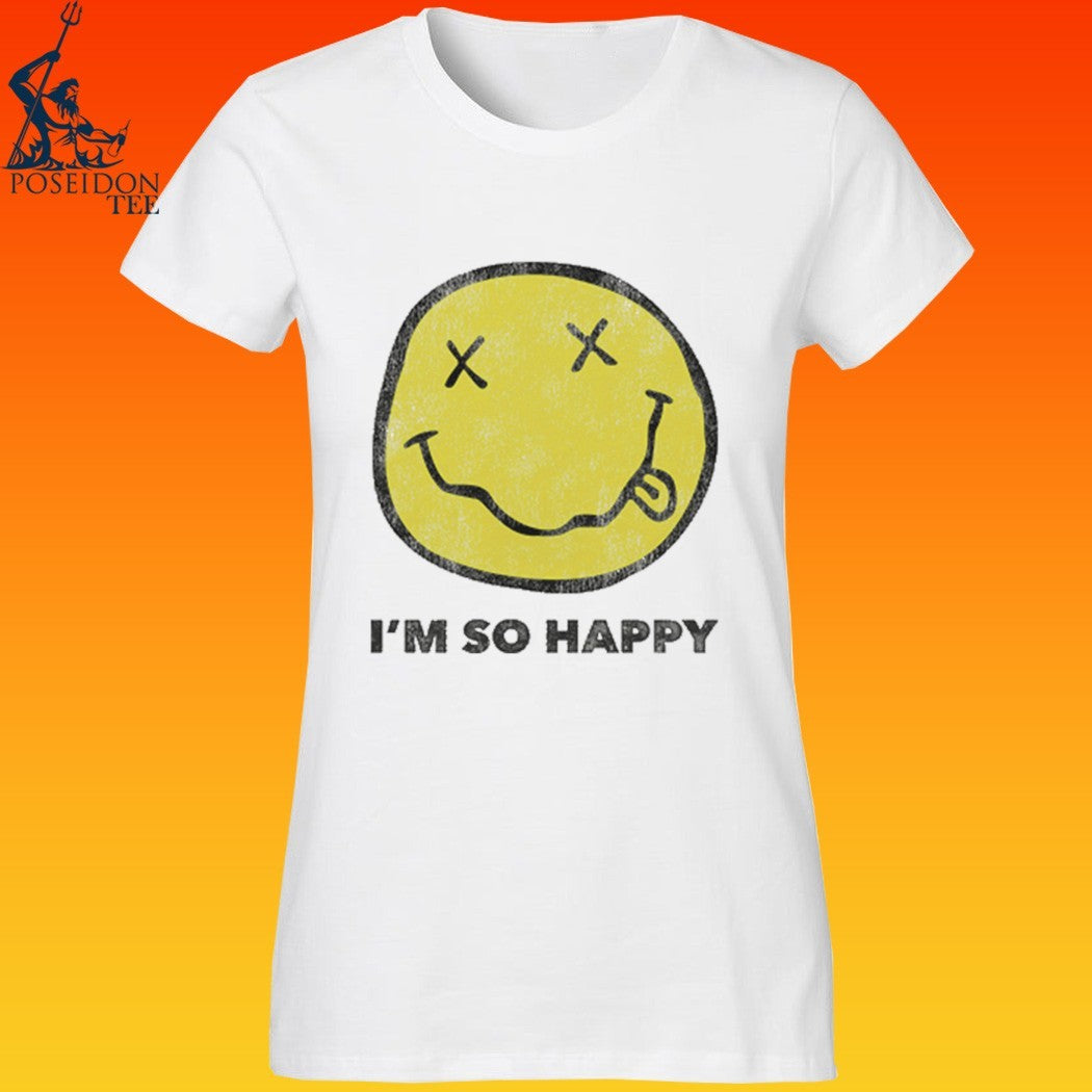 Nirvana I’m So Happy T-shirt