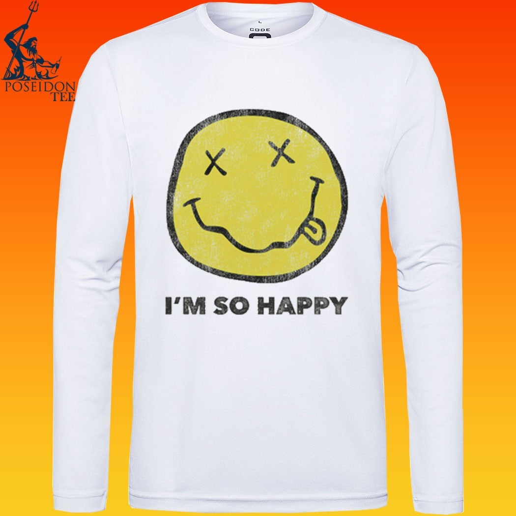 Nirvana I’m So Happy T-shirt