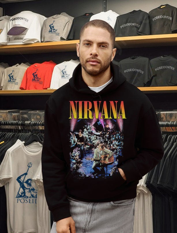 Nirvana Unplugged In New York Album Cover T-shirt