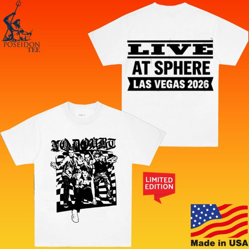 No Doubt Las Vegas Tour 2026 T-shirt