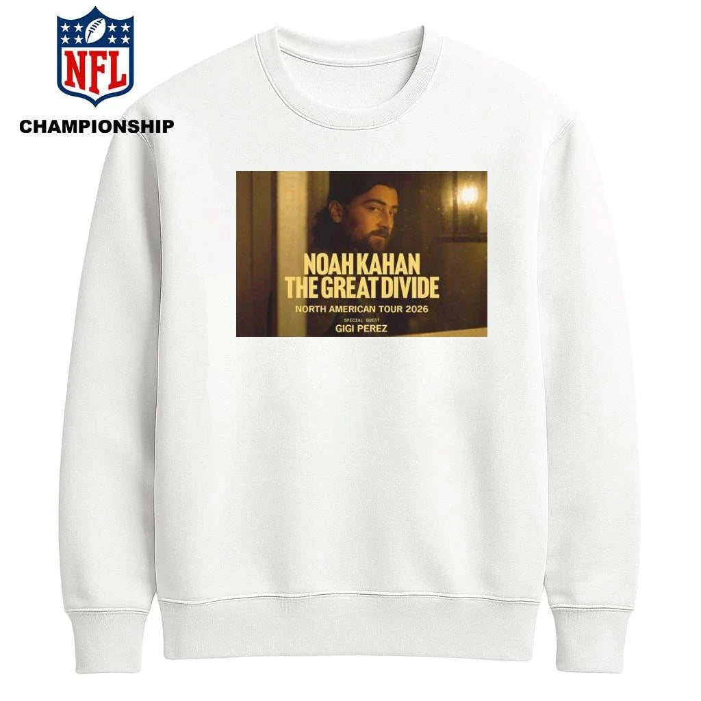 Noah Kahan 2026 Tour The Great Didivde North American Shirt