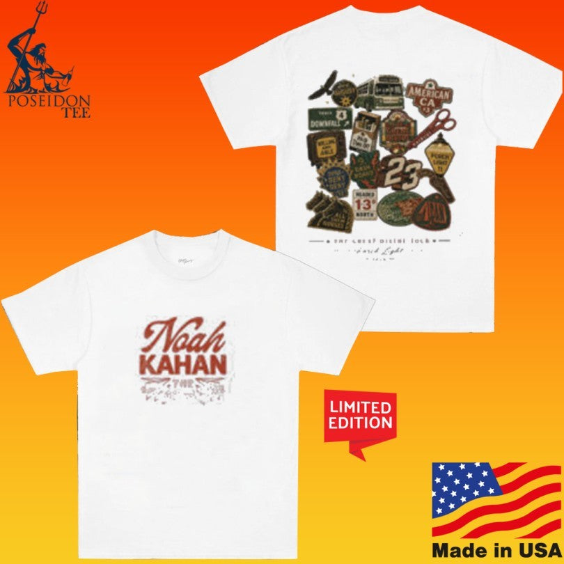 Noah Kahan The Great Divide Tour 2026 T-shirt