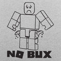 No Bux Broke Blocky Gamer Avatar With Empty Pockets