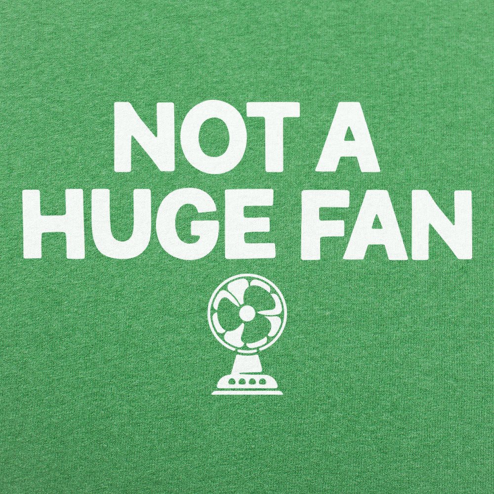 Not A Huge Fan Small Electric Fan Pun