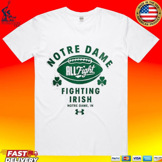 Notre Dame All Fight Fighting Irish Notre Dame In T-shirt