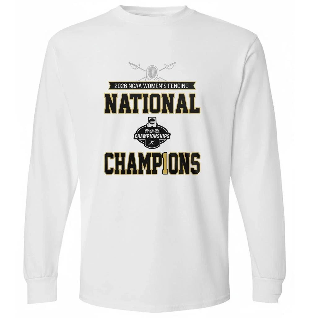 Notre Dame Fighting Irish NCAA 2026 Women’s Fencing Champions Shirt