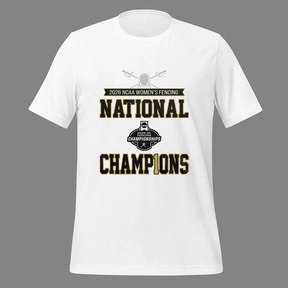 Notre Dame Fighting Irish NCAA 2026 Women’s Fencing Champions Shirt