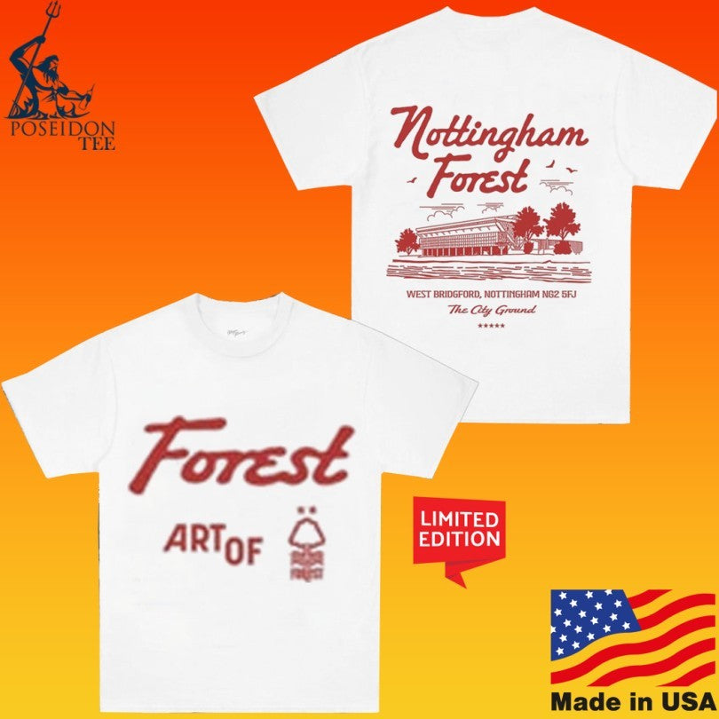 Nottingham Forest Art Of Nffc White Motel T-shirt