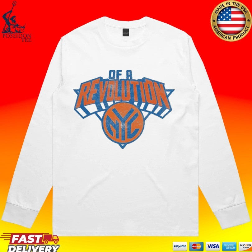 Oar Of A Revolution NYC New York Knicks T-shirt
