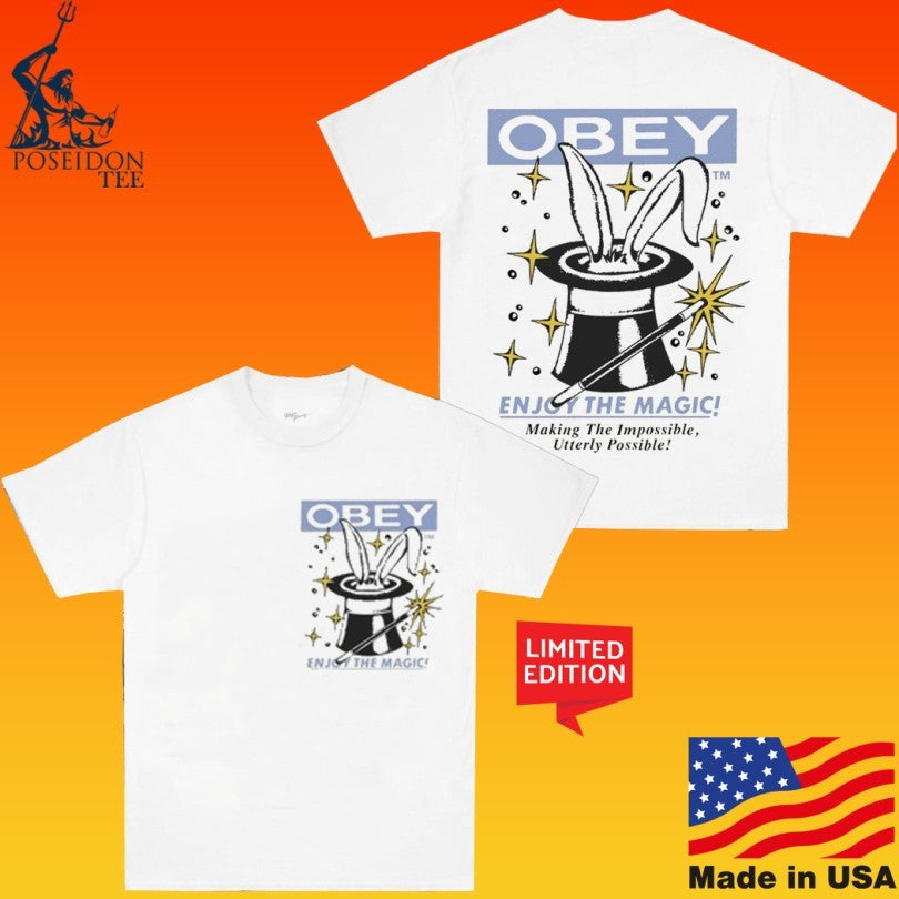 Obey Enjoy The Magic Heavyweight T-shirt