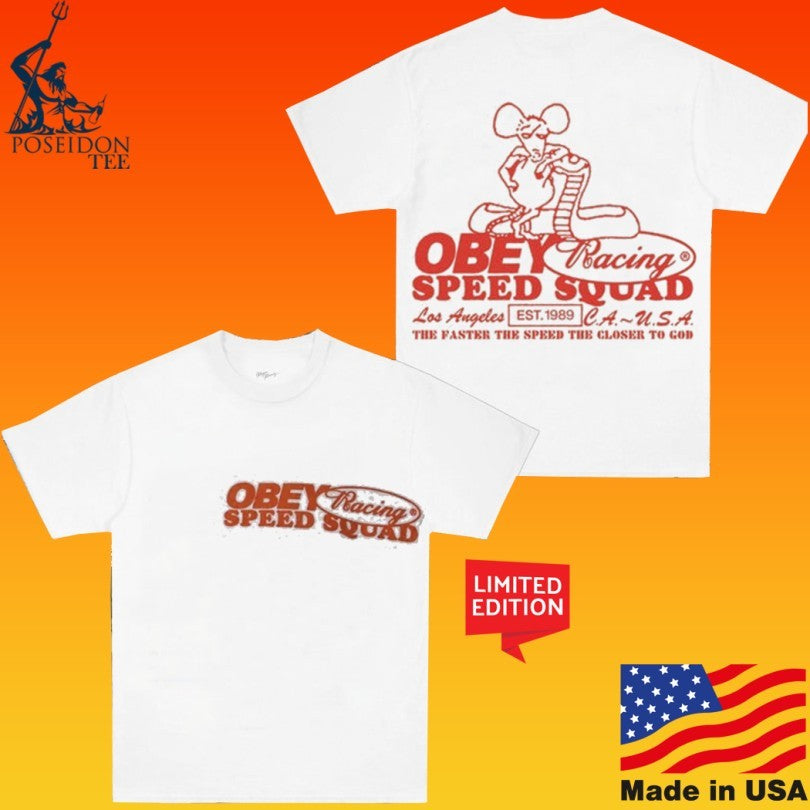 Obey Speed Squad Racing T-shirt