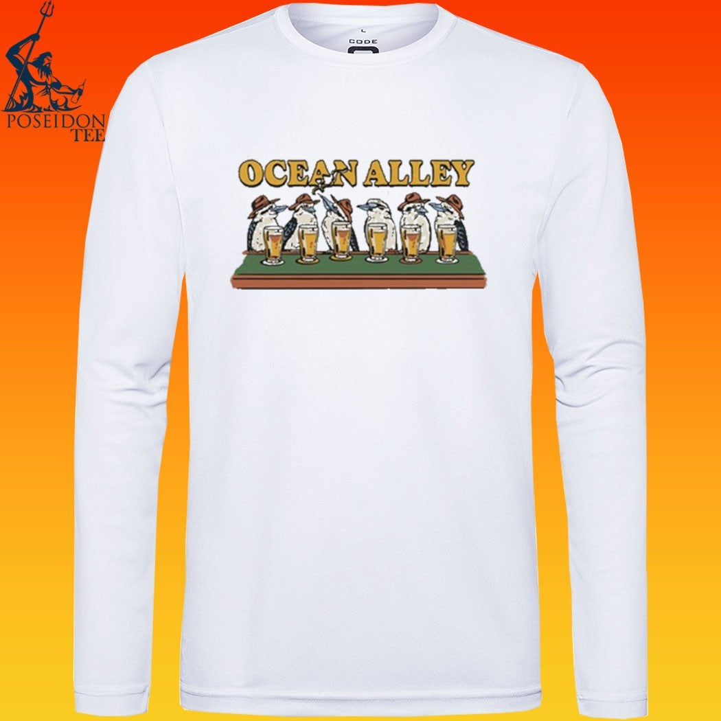 Ocean Alley Burras Blue T-shirt