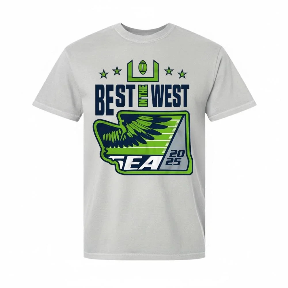 Official Best In the West 2025 Seattle Football Shirt
