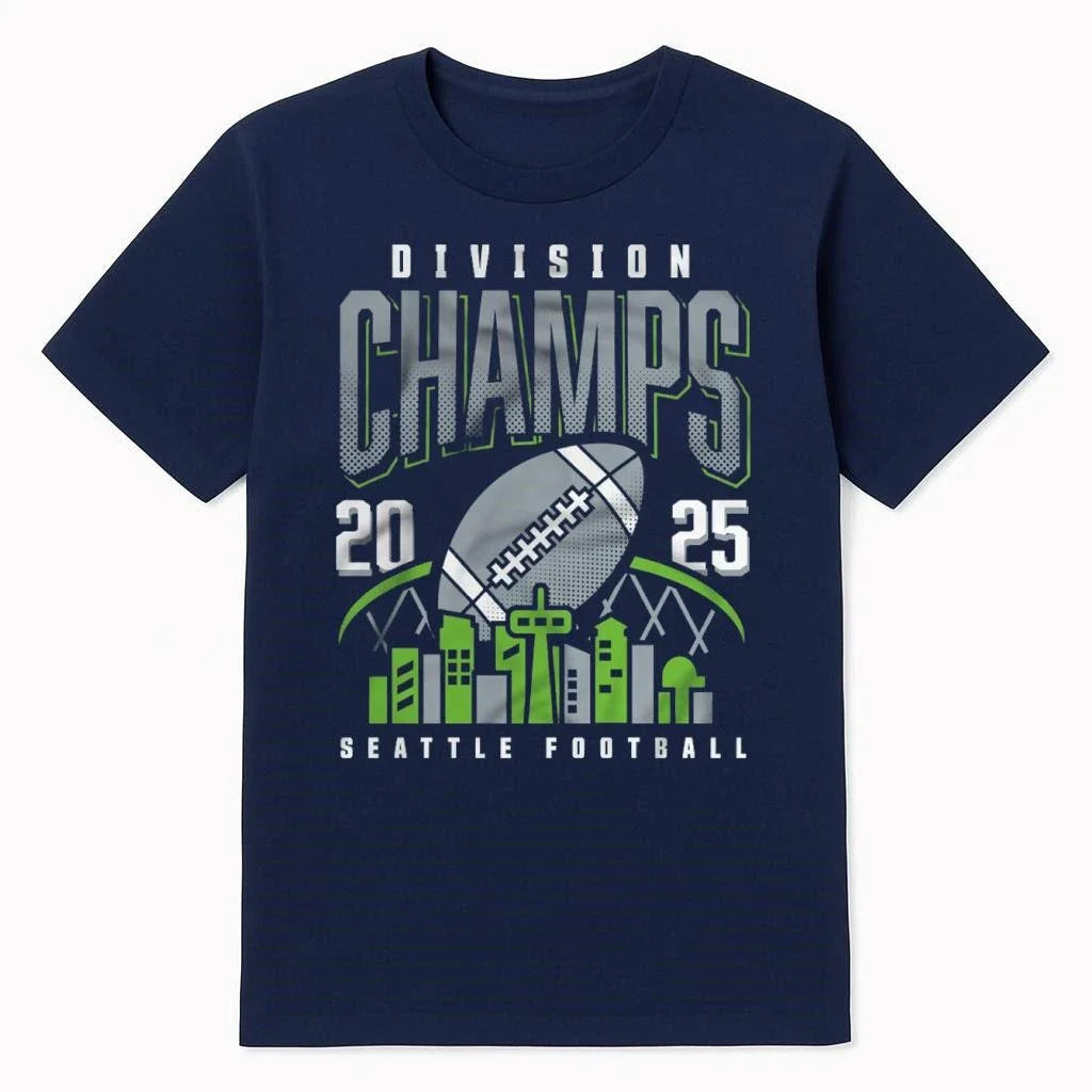 Official Northwest Royalty 2025 Division Champs Seattle Football Shirt