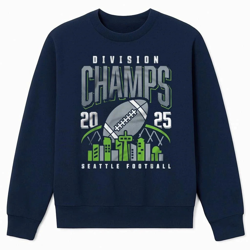 Official Northwest Royalty 2025 Division Champs Seattle Football Shirt