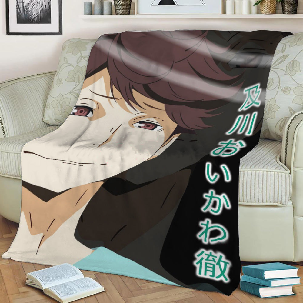 oikawa toru haikyuu Fleece Throw Blanket