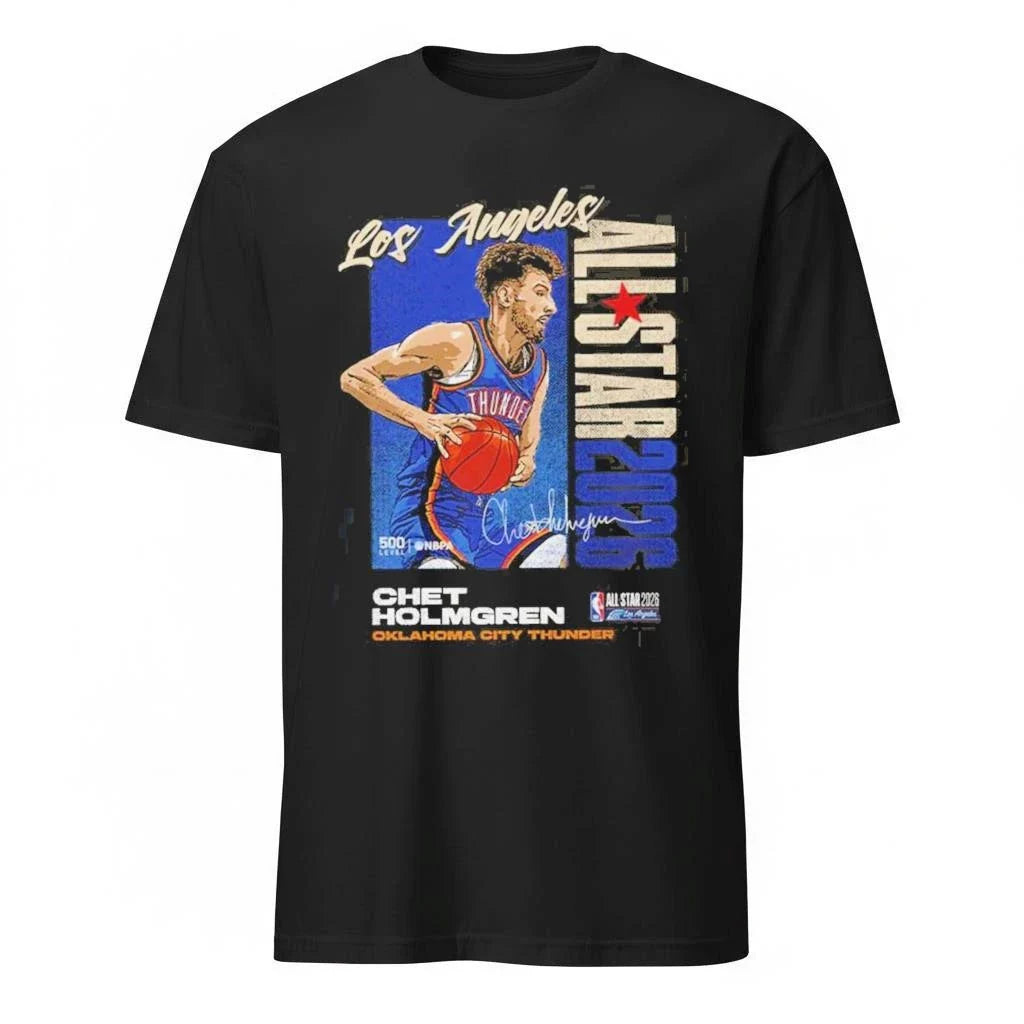 OKC Thunder 500 Level Holmgren 2026 All-Star Graphic Shirt