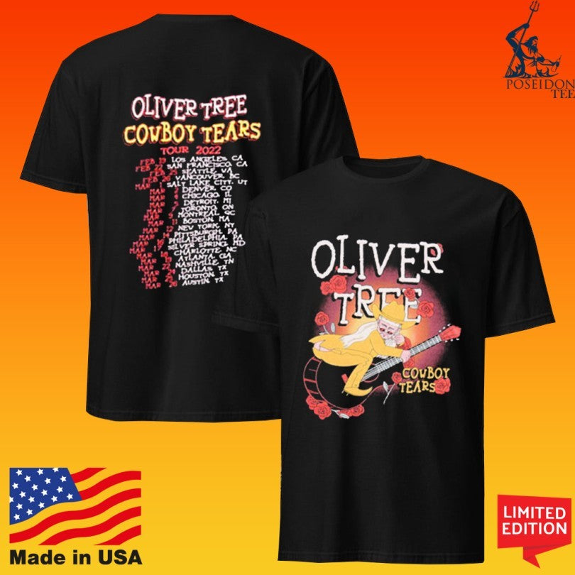 Oliver Tree Cowboy Tears Tour 2022 T-shirt