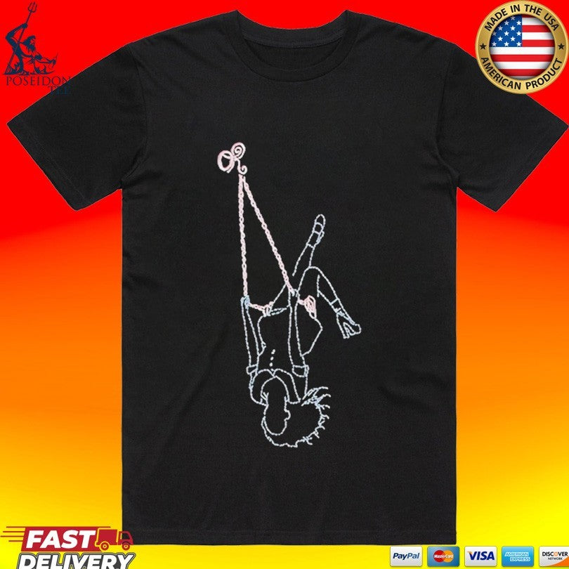 Olivia Rodrigo Stitched Swing Embroidered T-shirt