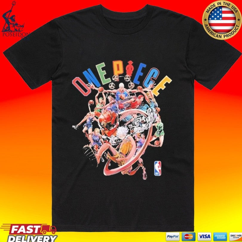 One Piece NBA 2026 T-shirt