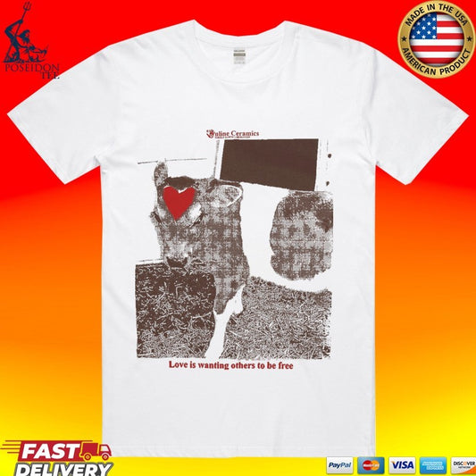 Online Ceramics Wanting Others To Be Free T-shirt