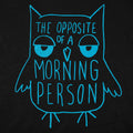 Opposite Of A Morning Person Sleepy Owl