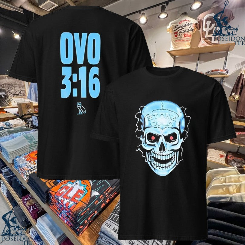 Ovo Wwe Stone Cold Steve Austin T-shirt